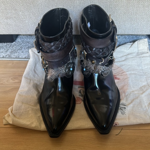 PHILOSOPHY DI LORENZO SERAFINI COWBOY BOOTS - Picture 2 of 8